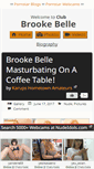 Mobile Screenshot of club-brookebelle.com